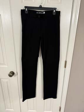 Betabrand Classic DPYP Dress Pant Yoga Pant M Long W0076-BK
